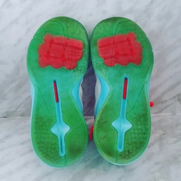 Nike Air Jordan Shoes CP3 IX 9 AE GS 3.5Y Womens sz 5 platinum turquoise 833911- - Picture 5 of 6